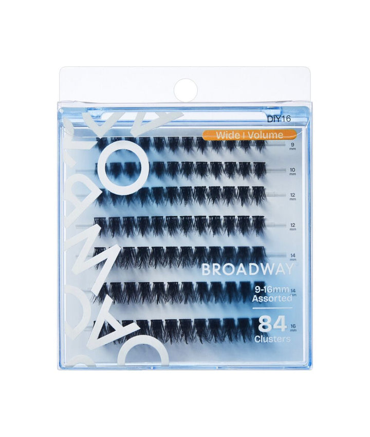 Broadway Natural DIY Cluster Lashes 70-140pcs