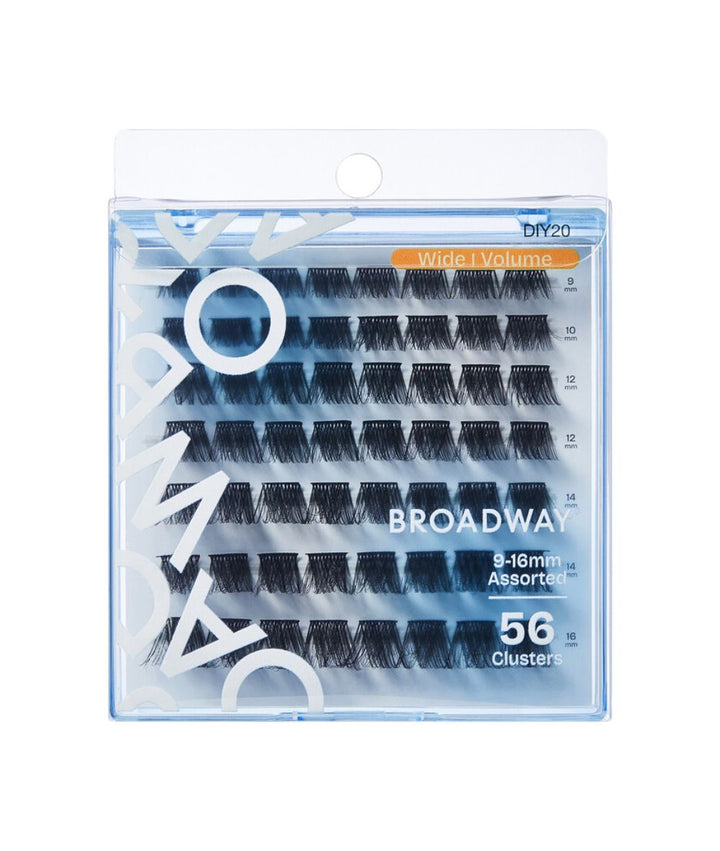 Broadway Natural DIY Cluster Lashes 70-140pcs
