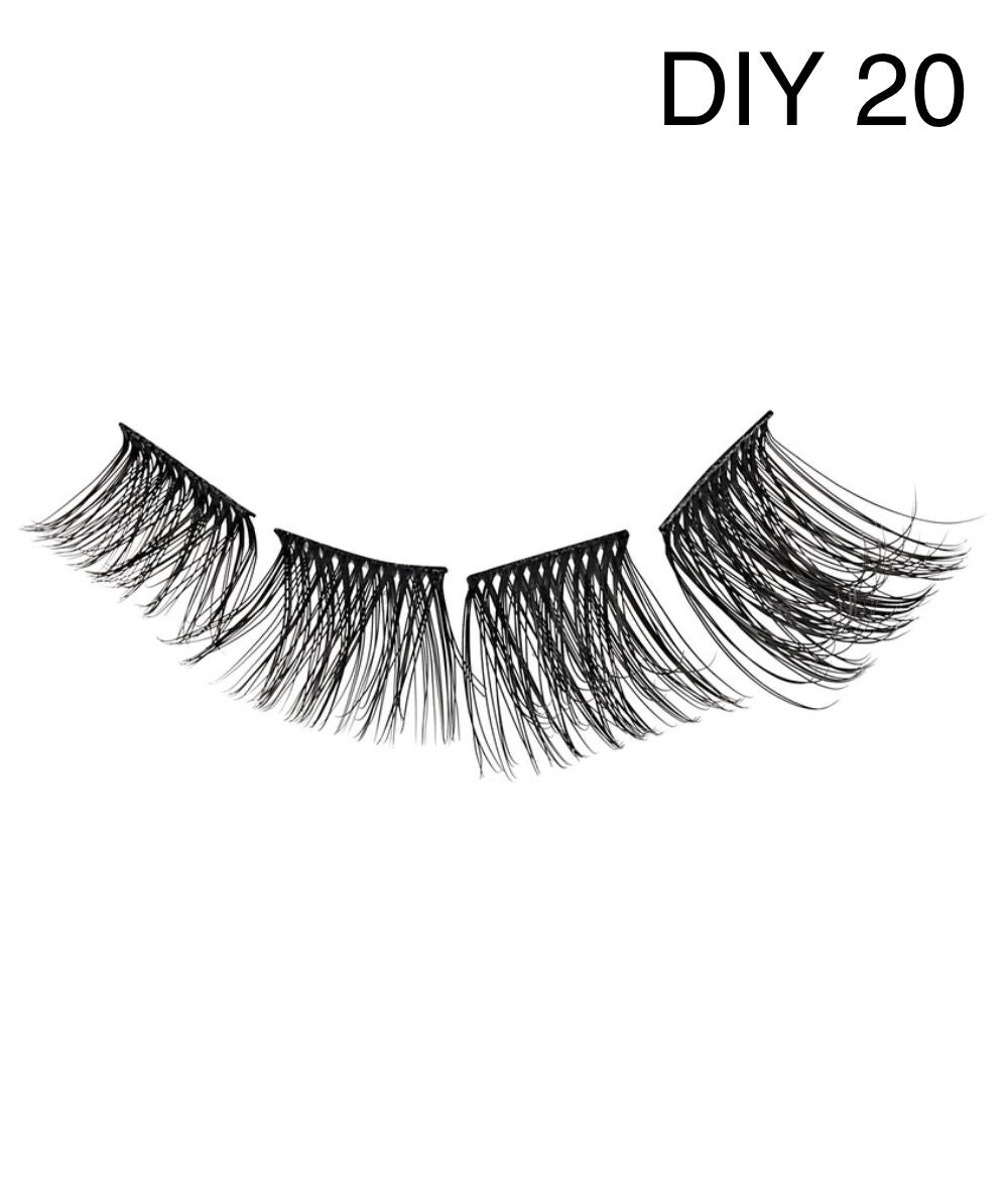 Broadway Natural DIY Cluster Lashes 70-140pcs