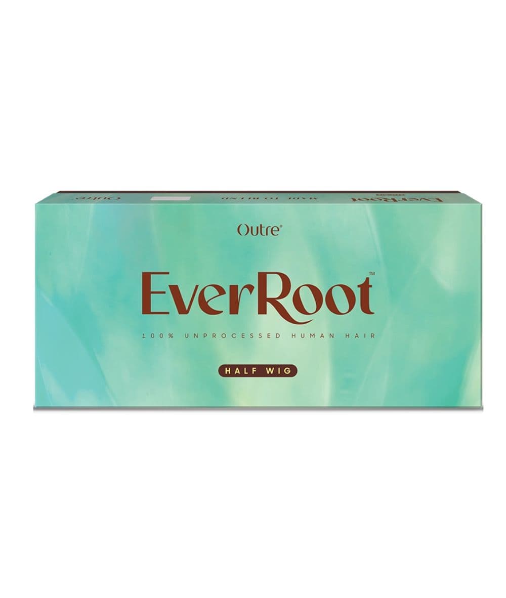Outre EverRoot Human Hair Yaki Straight 18"