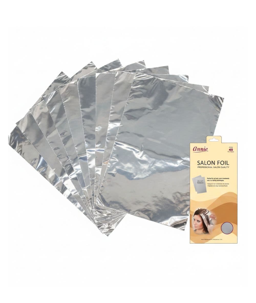 Annie Salon Foil [45 Foil Sheets, 5X11In] 
