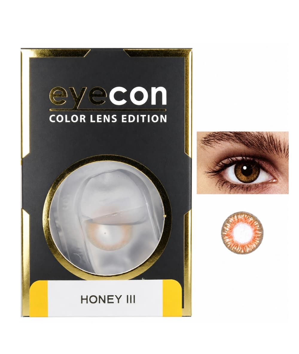 Eyecon Color Lens # Honey Iii, Cosmetics - Cloré Beauty