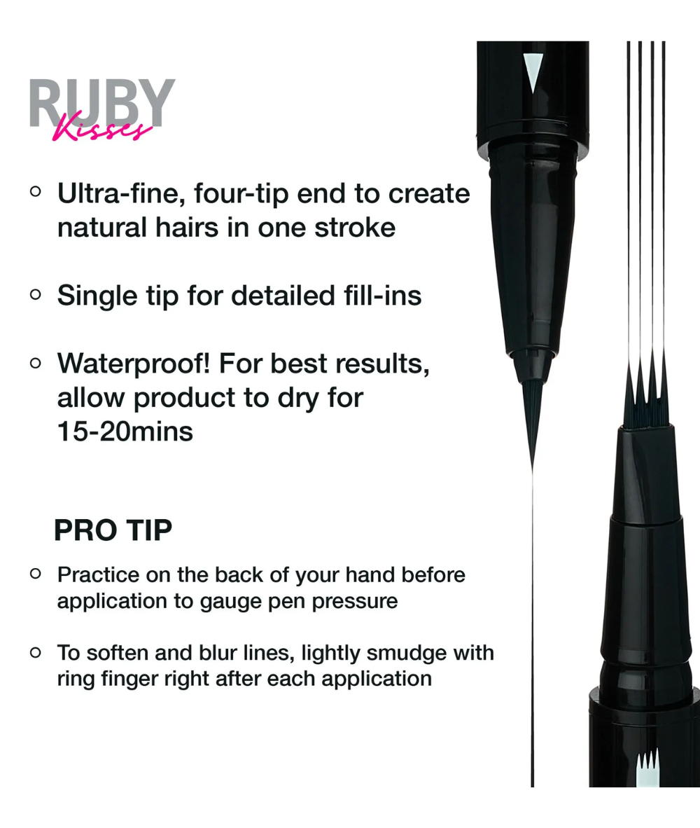 Ruby Kisses Duo Microblading Tattoo Tint [Dark Brown] 