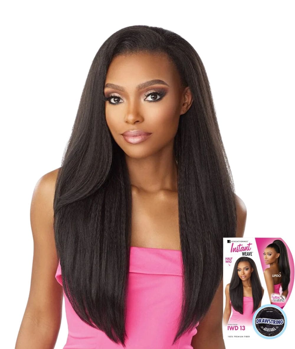 Sensationnel Half Wig Instant Weave Drawstring- Iwd 13