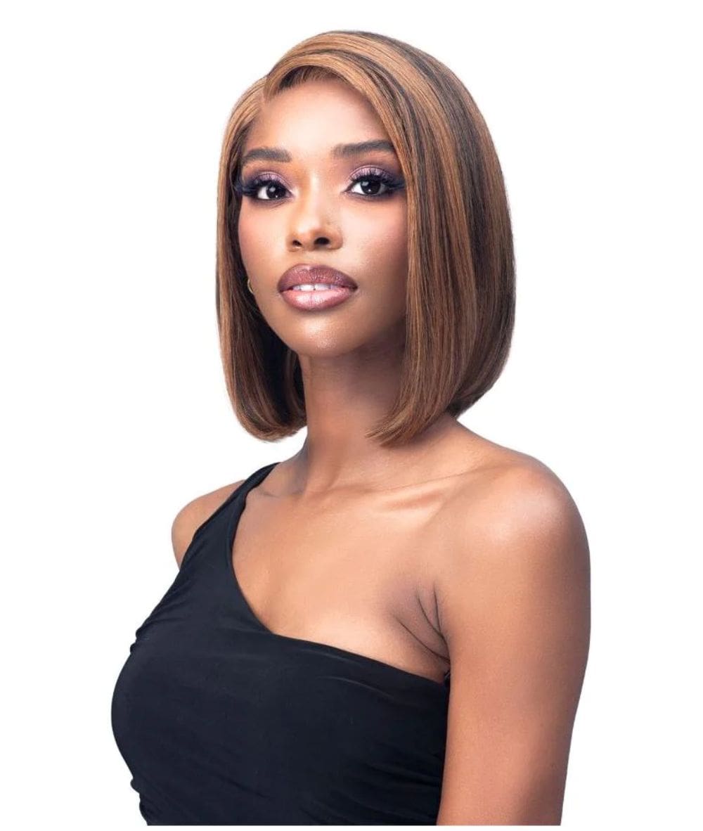 Bobbi Boss Lace Part Human Hair Wig- Mhlf546 Rosalie