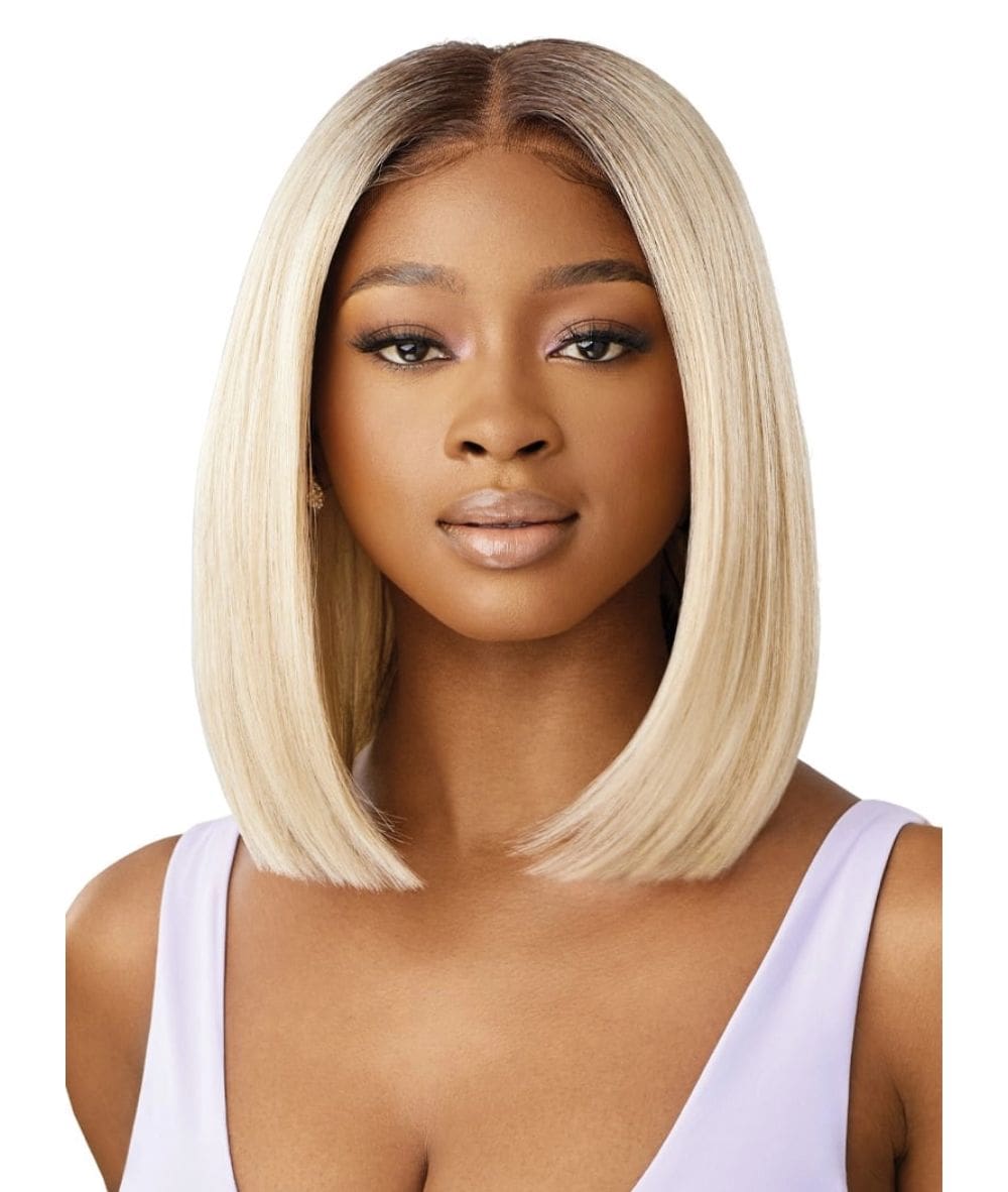 Outre Airtied Hand Tied Lace Front Wig- Hhb Natural Yaki 12 inch, WIGS - Cloré Beauty