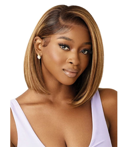 Outre Airtied Hand Tied Lace Front Wig- Hhb Natural Yaki 12"