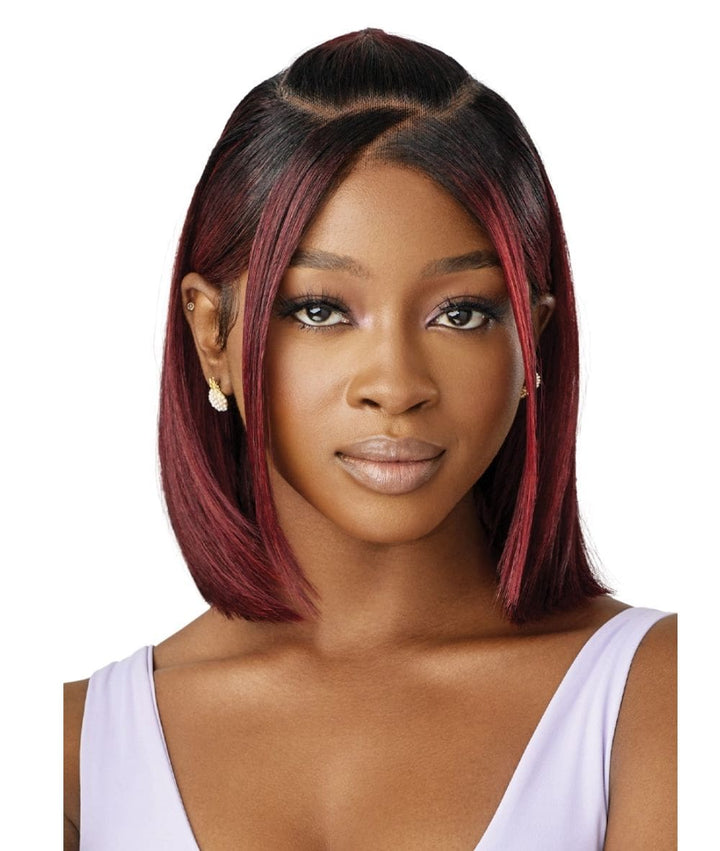 Outre Airtied Hand Tied Lace Front Wig- Hhb Natural Yaki 12"