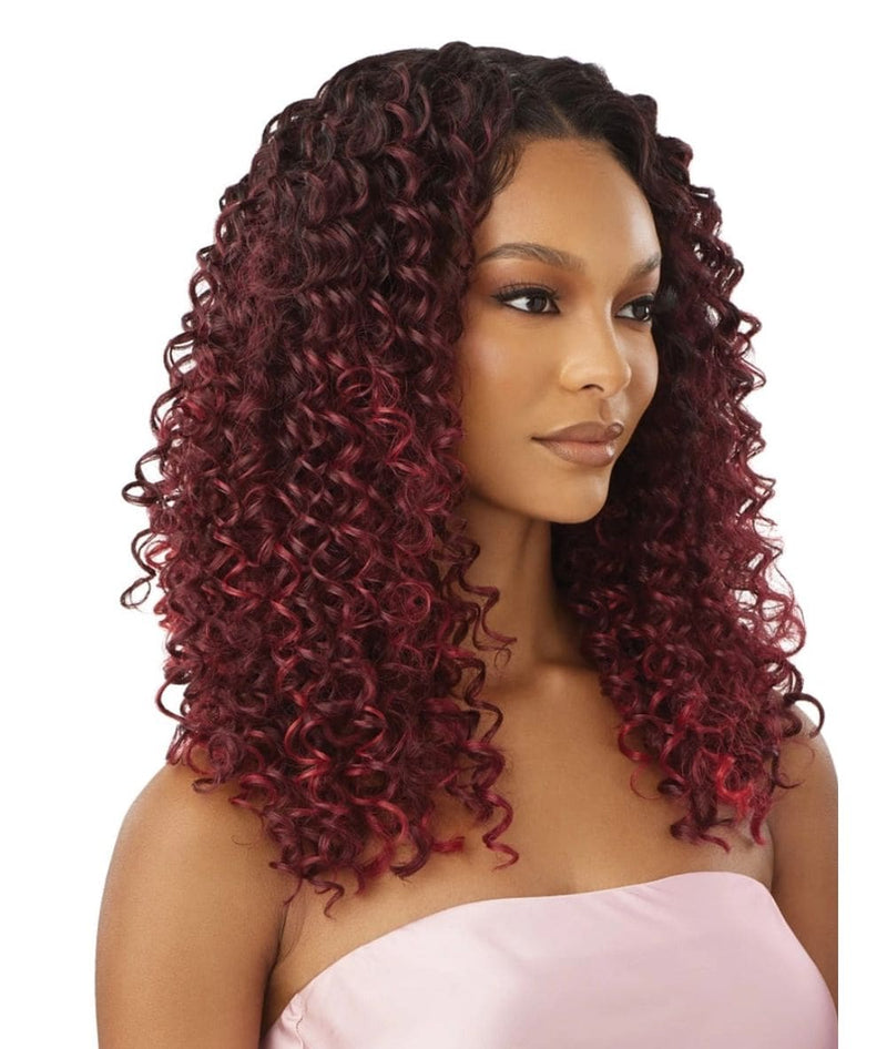 Outre Airtied Hand Tied Lace Front Wig- Hhb Dominican Curly 22"
