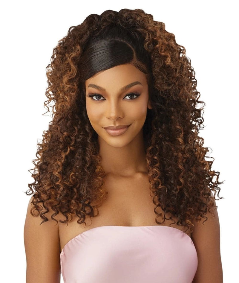 Outre Airtied Hand Tied Lace Front Wig- Hhb Dominican Curly 22"