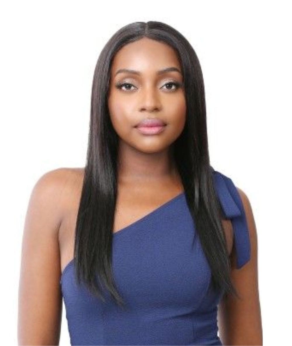 Nutique Illuze 13X4 Human Hair Lace Front Wig Straight 18