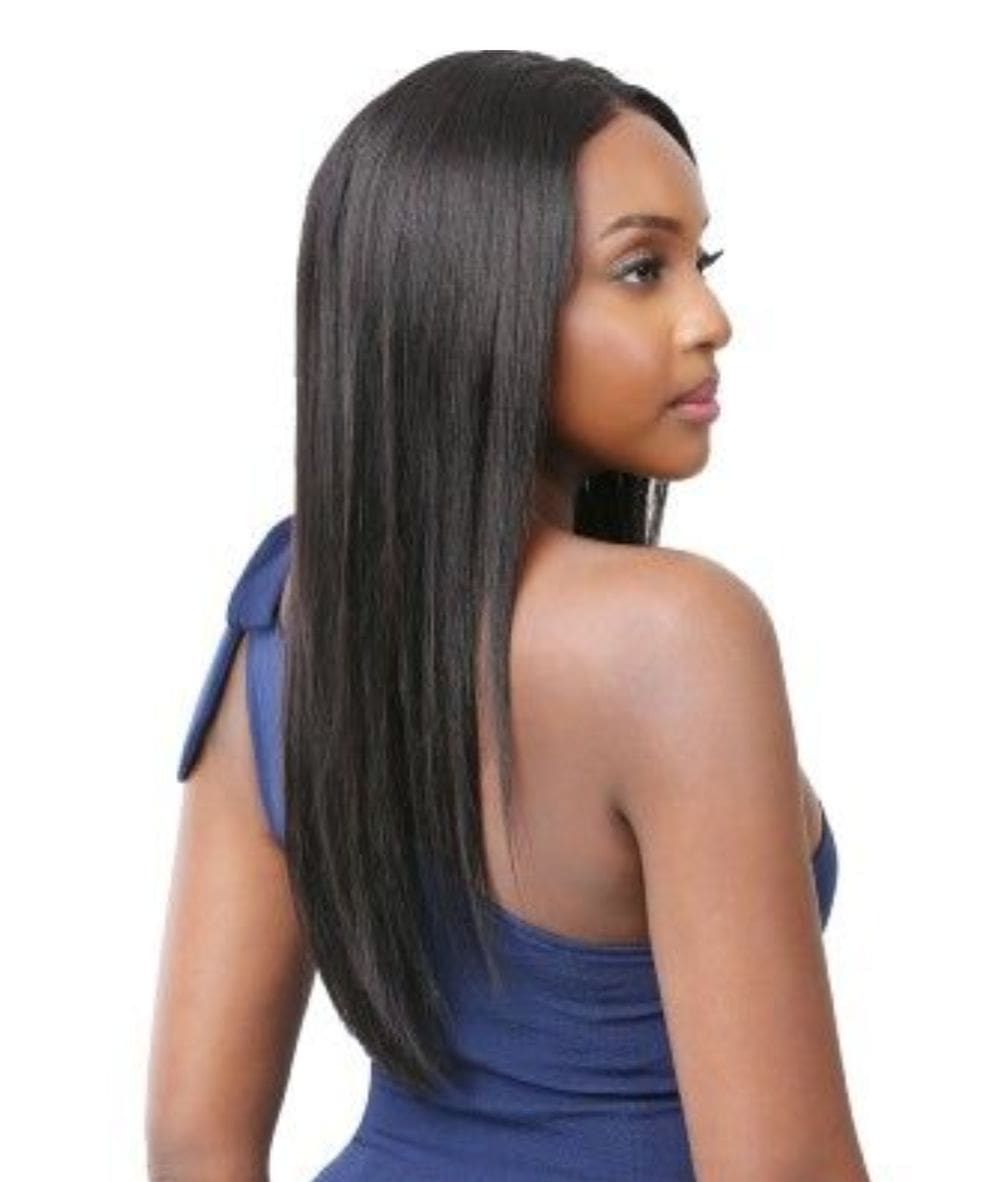 Nutique Illuze 13X4 Human Hair Lace Front Wig Straight 18