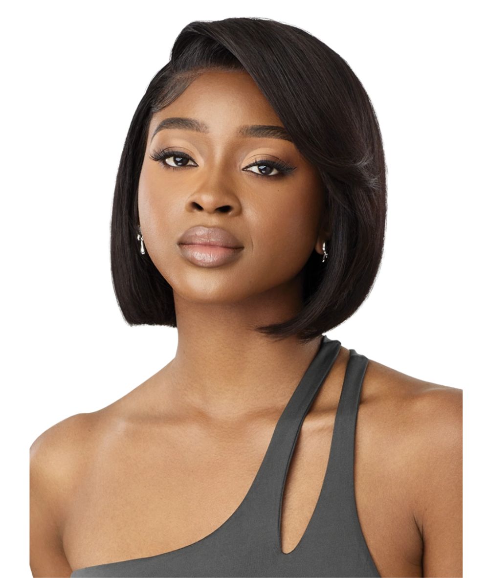 Outre Mytresses Black Label Hh Lace Front Wig 13X4 Virgin Straight Bob 10"