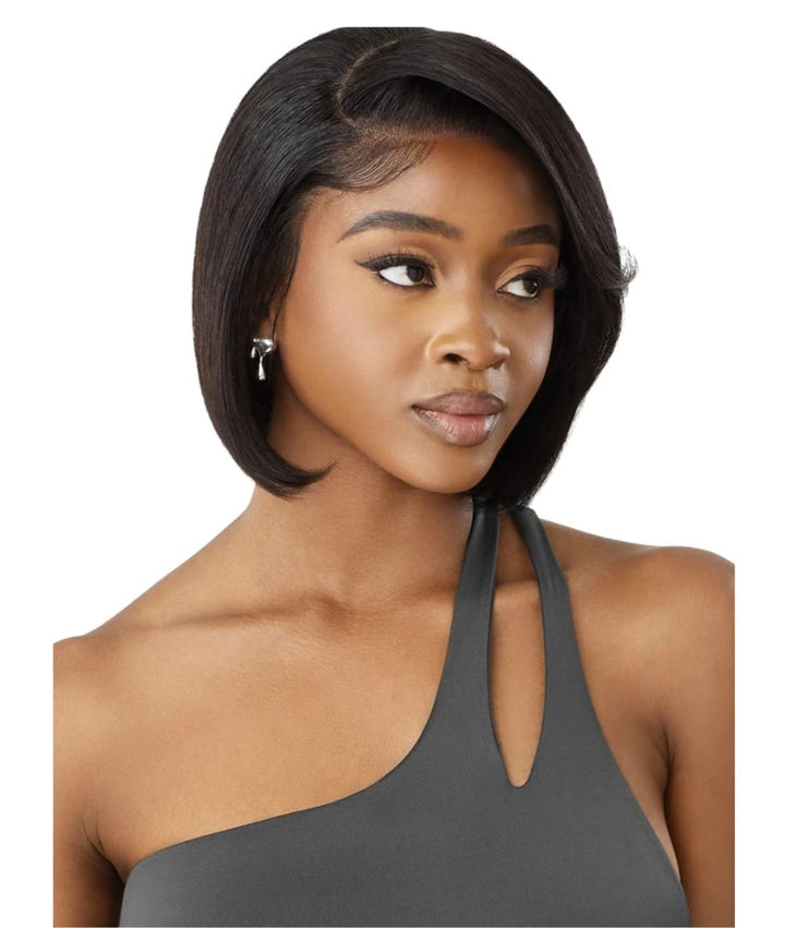 Outre Mytresses Black Label Hh Lace Front Wig 13X4 Virgin Straight Bob 10"