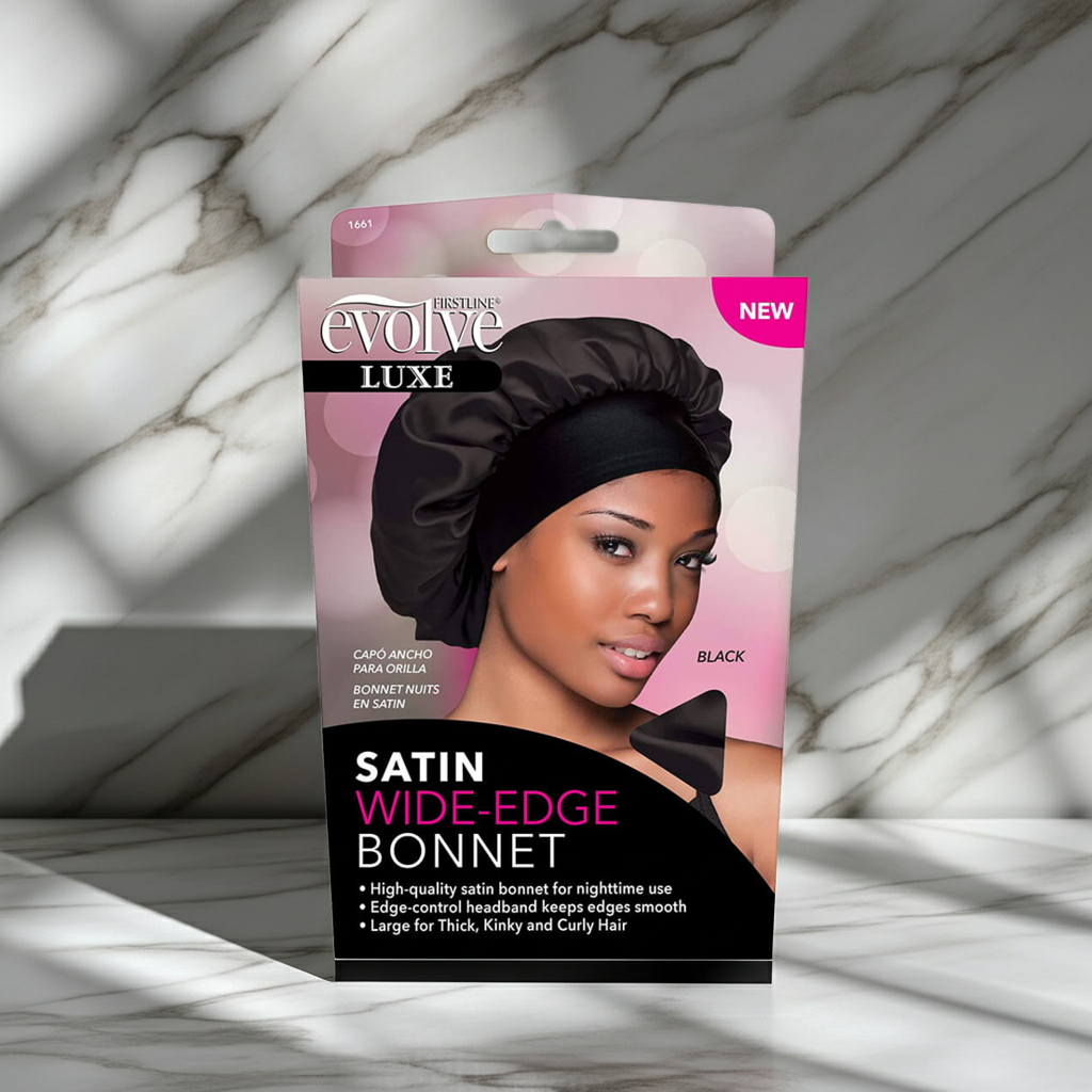 Firstline Evolve Luxe Satin Wide-Edge Bonnet