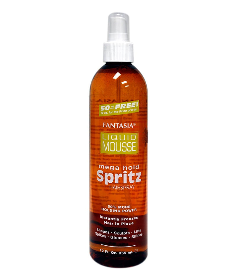 Fantasia Liquid Mousse Spritz Hairspray 12 oz