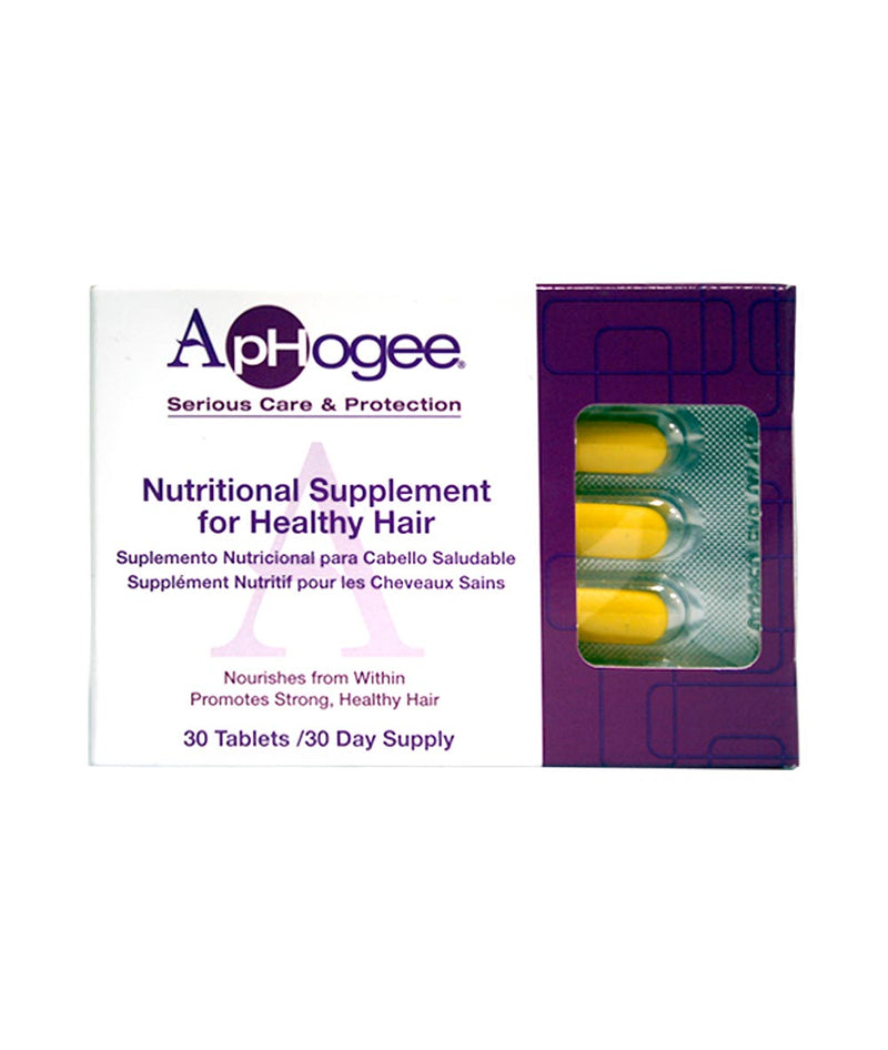 Aphogee Nutritional Supplement For Healthy Hair 30 Tablets