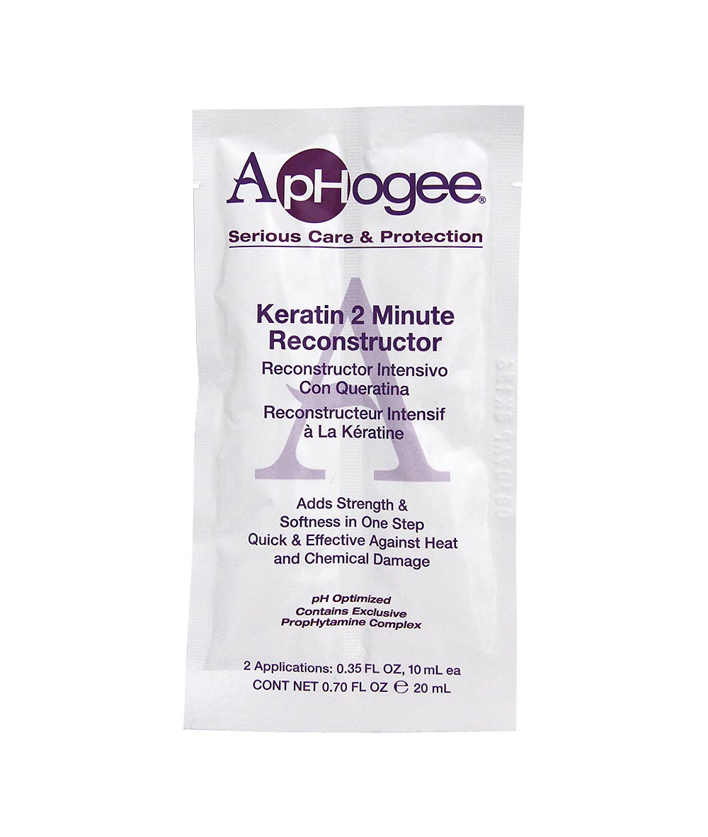Aphogee Keratin 2 Minute Reconstructor 0.35oz, Hair Care - Cloré Beauty