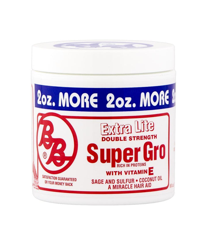 Bronner Bros Super Gro Rich In Proteins[Extra Lite] 6Oz