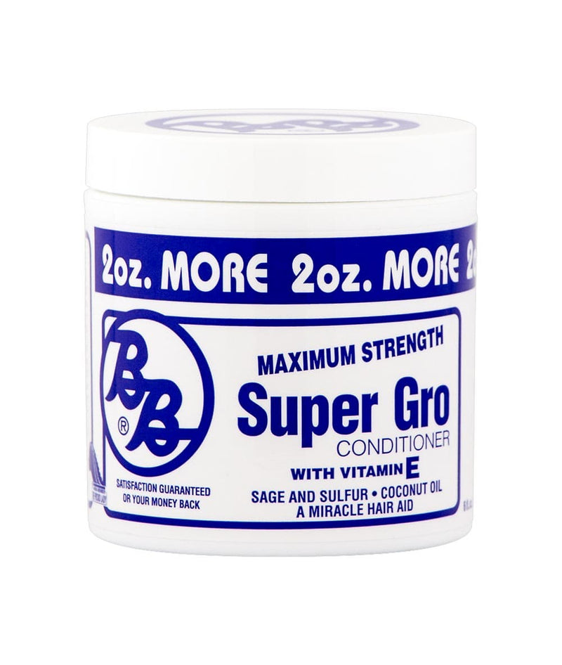 Bronner Bros Super Gro Conditioner[Maximum Strenght] 6Oz