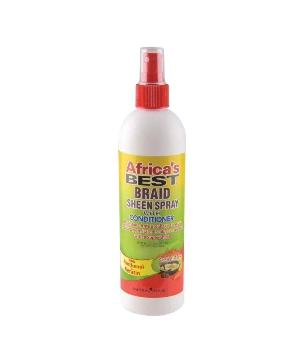 Africa's Best Braid Sheen Spray 12oz, Hair Care - Cloré Beauty