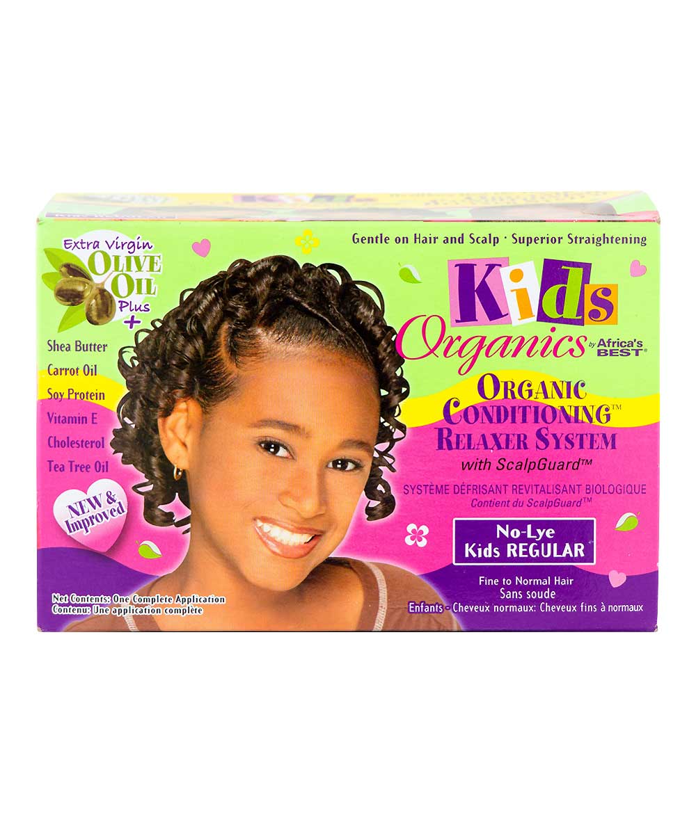 Kids Organics By Africaâ€™s Best Organic Conditioning Relaxer System 2 App Kit, HAIR CARE - Cloré Beauty