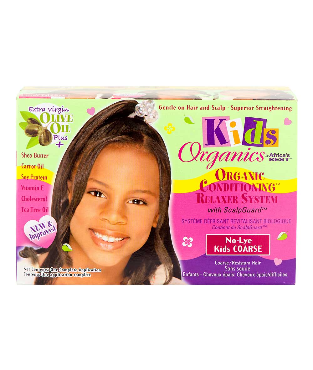 Kids Organics By Africaâ€™s Best Organic Conditioning Relaxer System 2 App Kit, HAIR CARE - Cloré Beauty