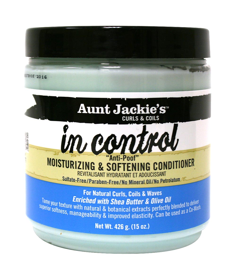 Aunt Jackie's In Control Anti-Poof Moisturizing & Softening Conditioner 15oz