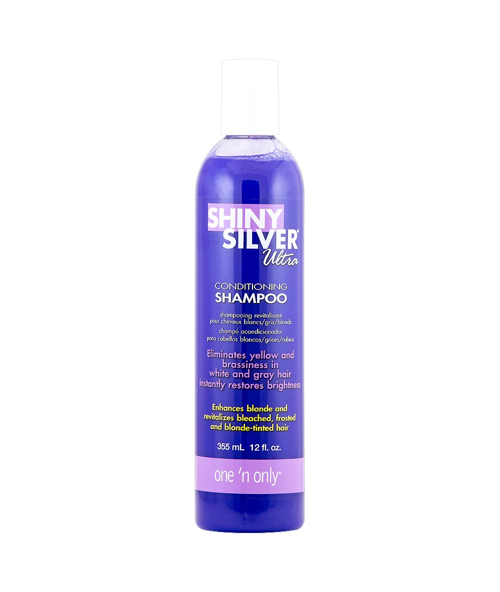 One N Only Shiny Silver Ultra Conditioning Shampoo 12Oz, Hair Care - Cloré Beauty