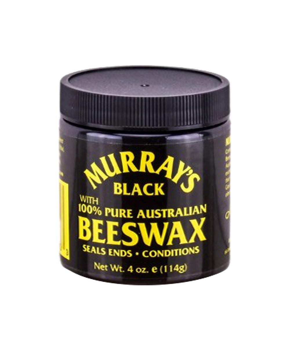 Murrays Black Beeswax 4Oz, HAIR CARE - Cloré Beauty
