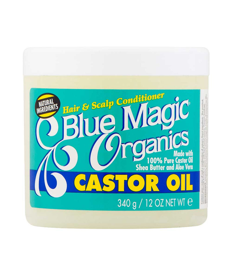 Blue Magic Orgs Castor Oil 12Oz