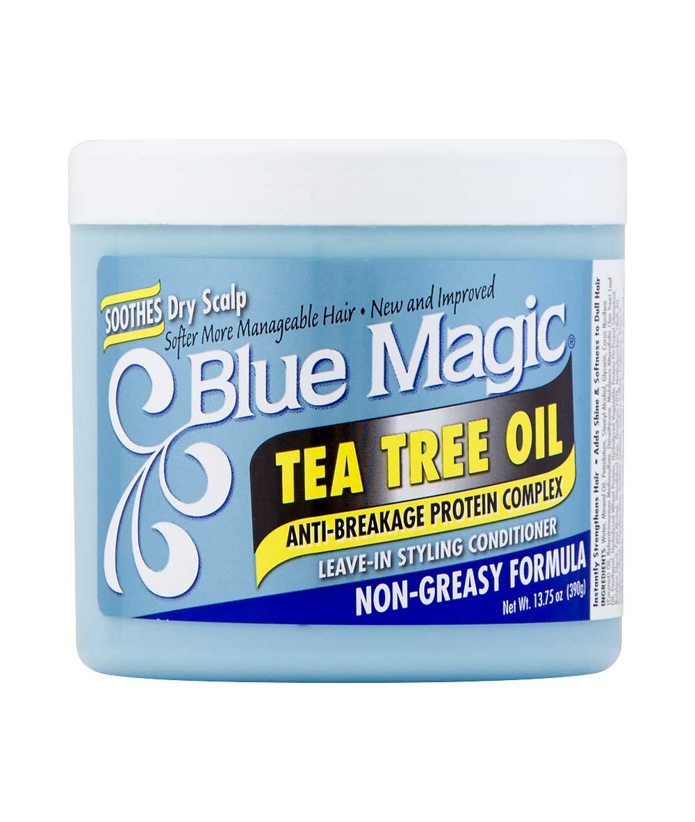 Blue Magic Anti-Breakage Tea Tree Oil 12oz, Hair Care - Cloré Beauty