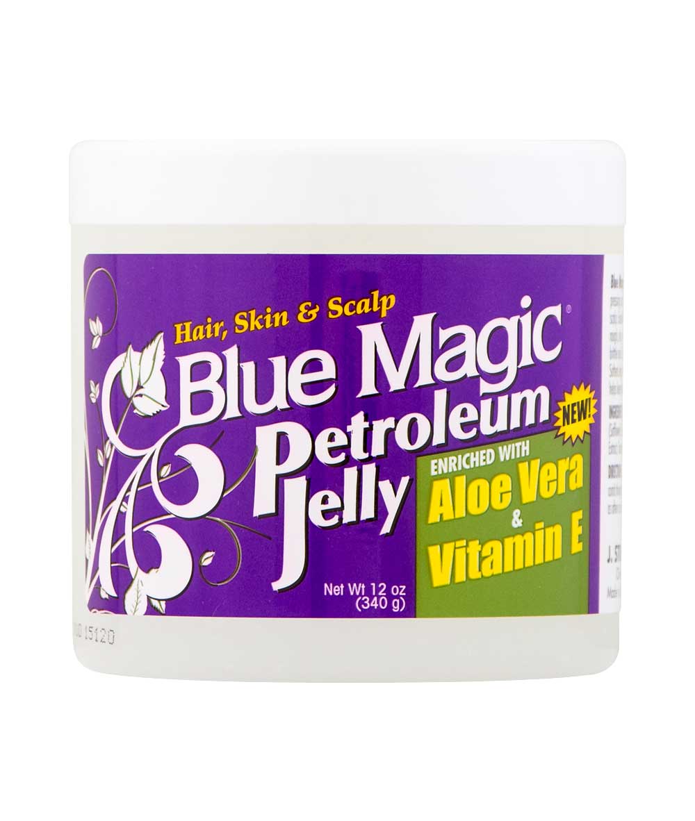 Blue Magic Argan Oil Petroleum Jelly 12oz, HAIR CARE - Cloré Beauty
