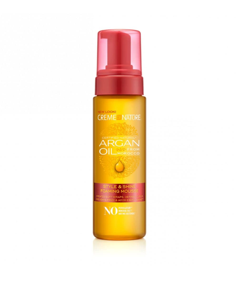 Creme Of Nature Argan Oil Foaming Mousse 7oz