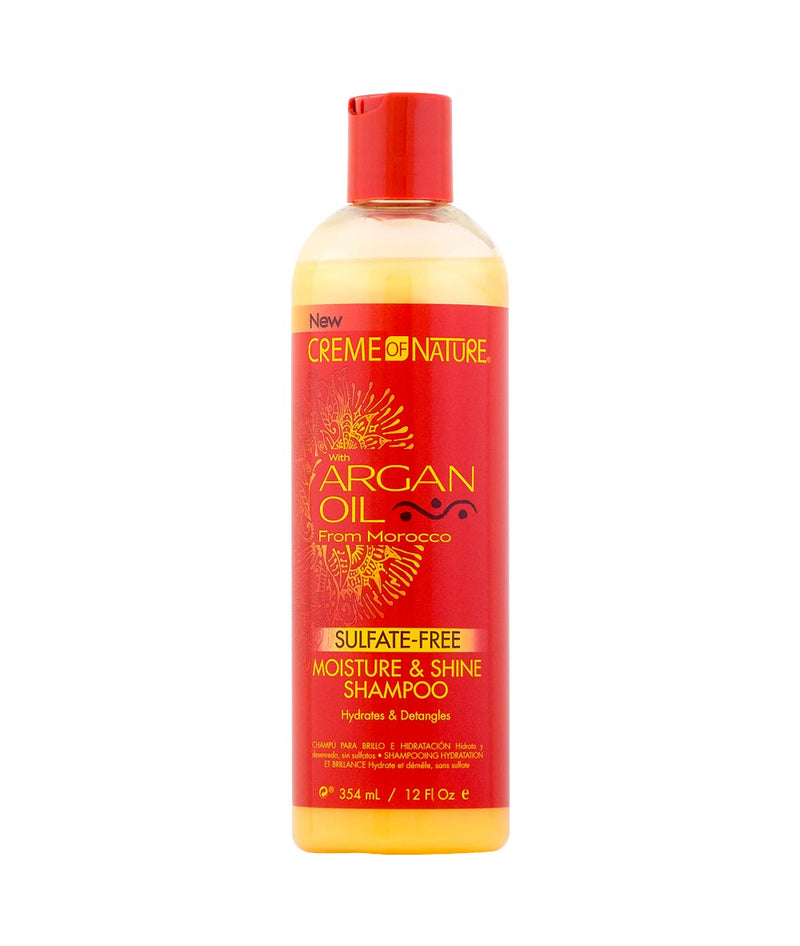 Creme Of Nature With Argan Oil From Morocco Sulfate-Free Moist Shampoo 12Oz