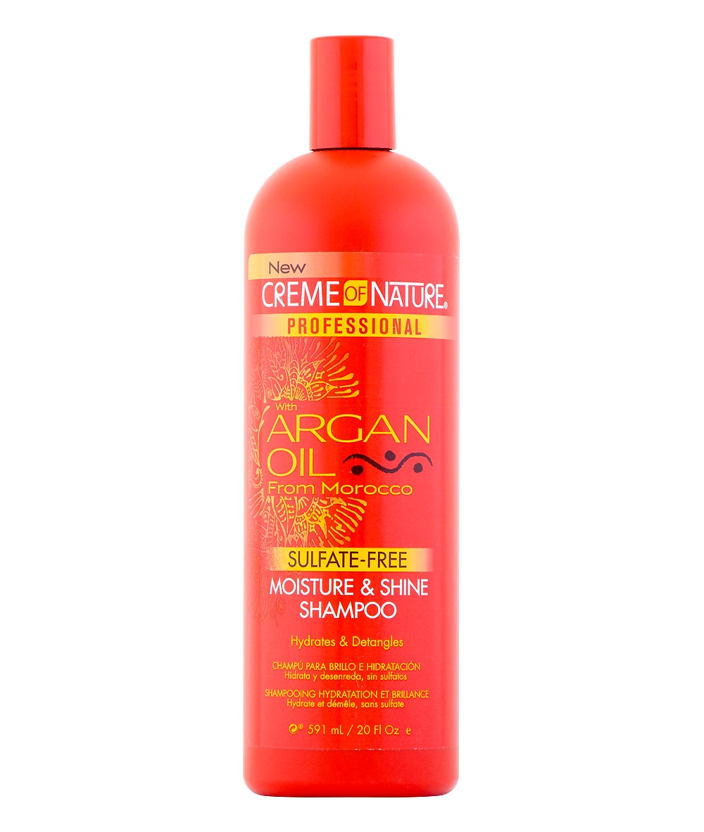 Creme Of Nature With Argan Oil From Morocco Sulfate-Free Moist Shampoo 20oz, HAIR CARE - Cloré Beauty