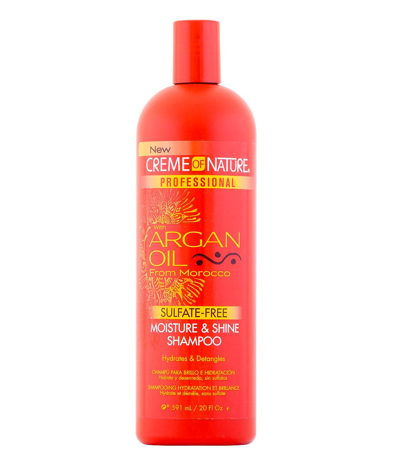 Creme Of Nature With Argan Oil From Morocco Sulfate-Free Moist Shampoo 20Oz