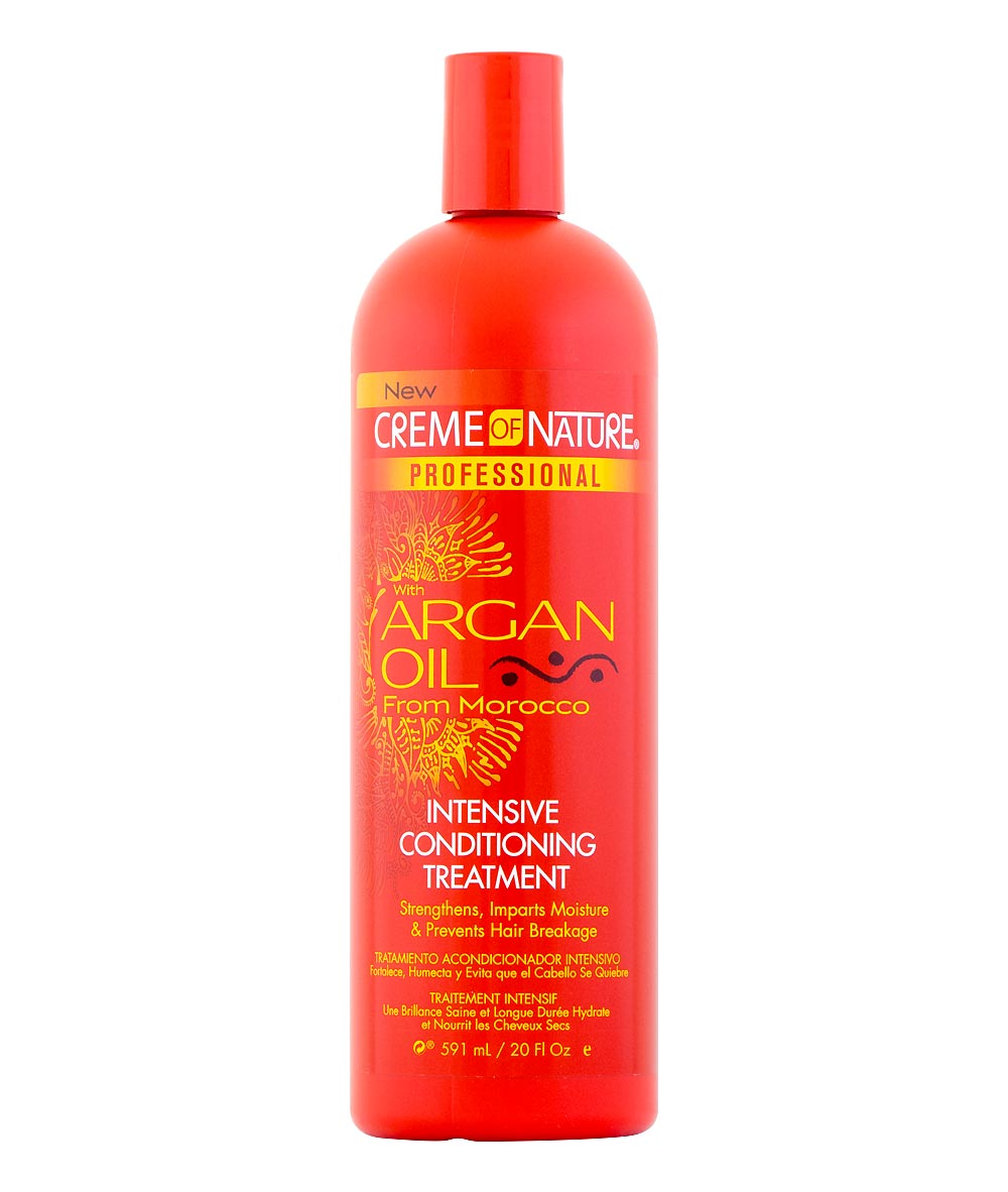 Creme Of Nature Argan Oil Intensive Conditioning Treatment 20oz, Hair Care - Cloré Beauty