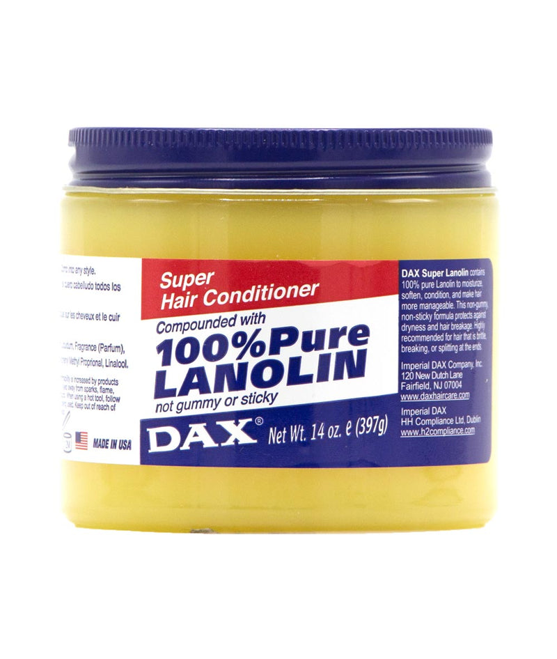 Dax Super Hair Conditioner[100% Pure Lanolin] 14Oz