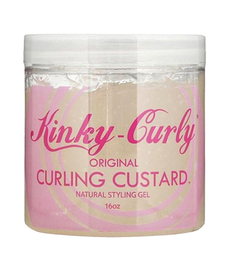 Kinky-Curly Original Curling Custard Natural Styling Gel 16