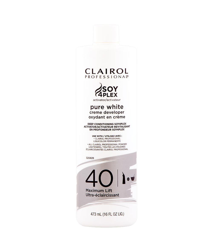 Clairol Soy 4Plex Pure White Creme Developer 16 oz