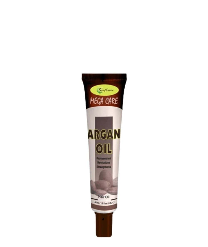 Sunflower Mega Care Argan Oil Hair Oil Tube 1.5Oz