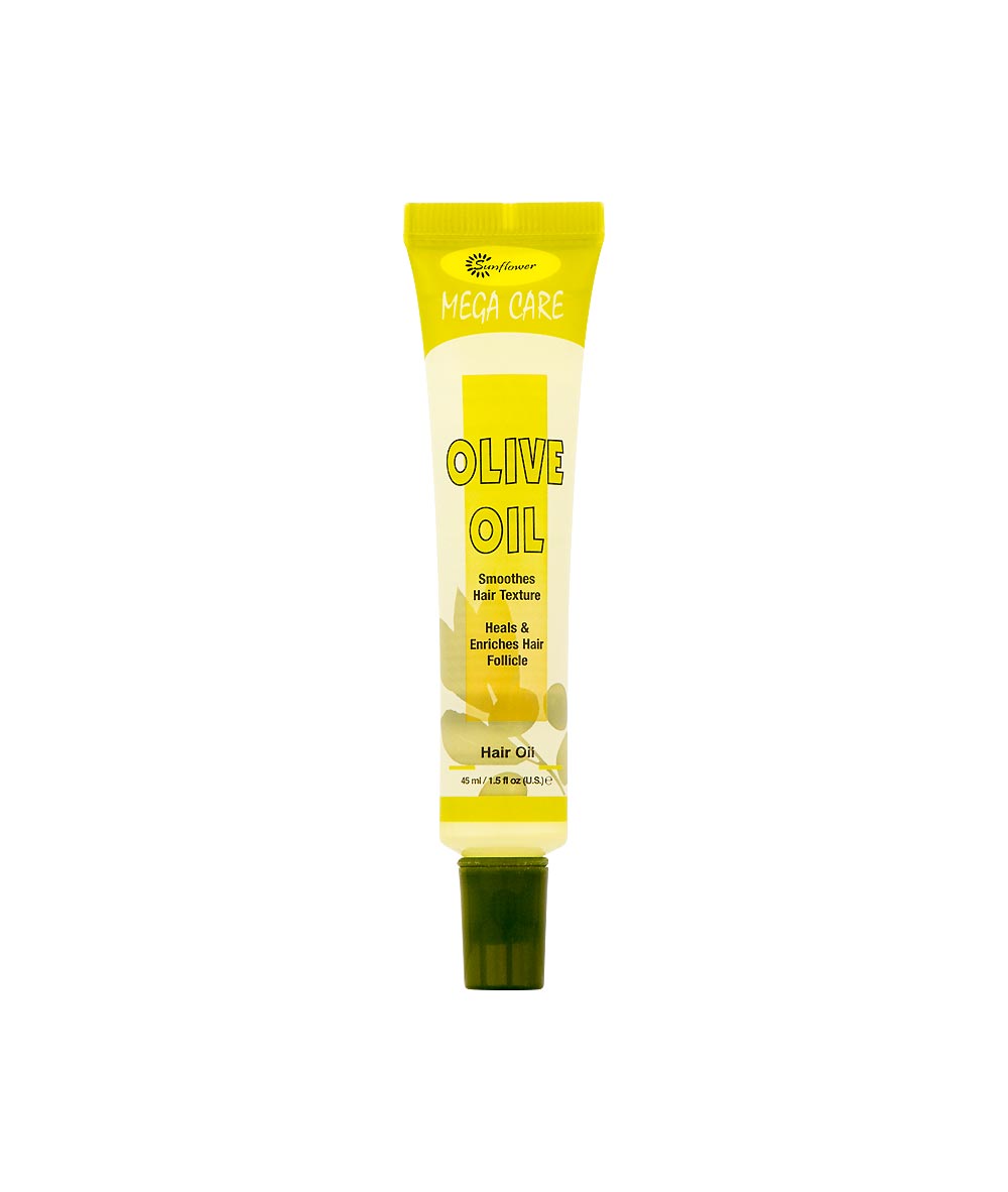 Sunflower Mega Care Olive Oil Hair Oil Tube 1.5Oz, HAIR CARE - Cloré Beauty