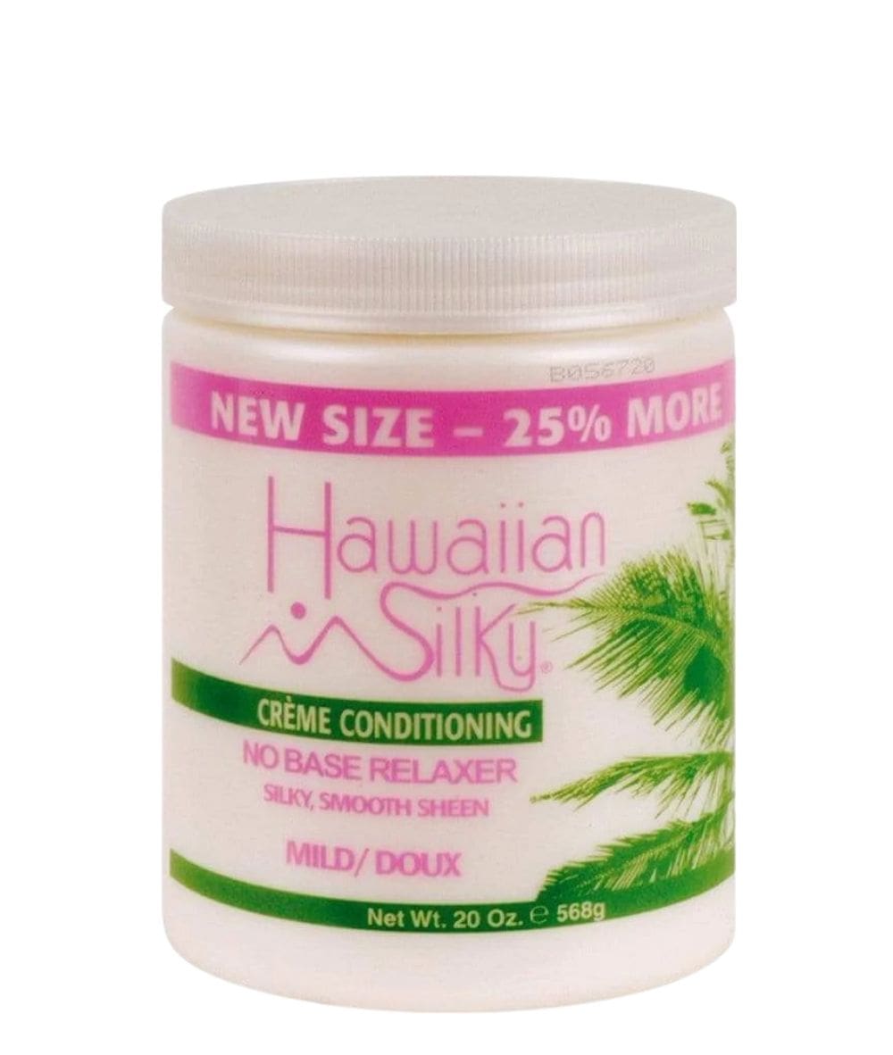 Hawaiian Silky No Base Rlx Jar (Mild) 20Oz, HAIR CARE - Cloré Beauty