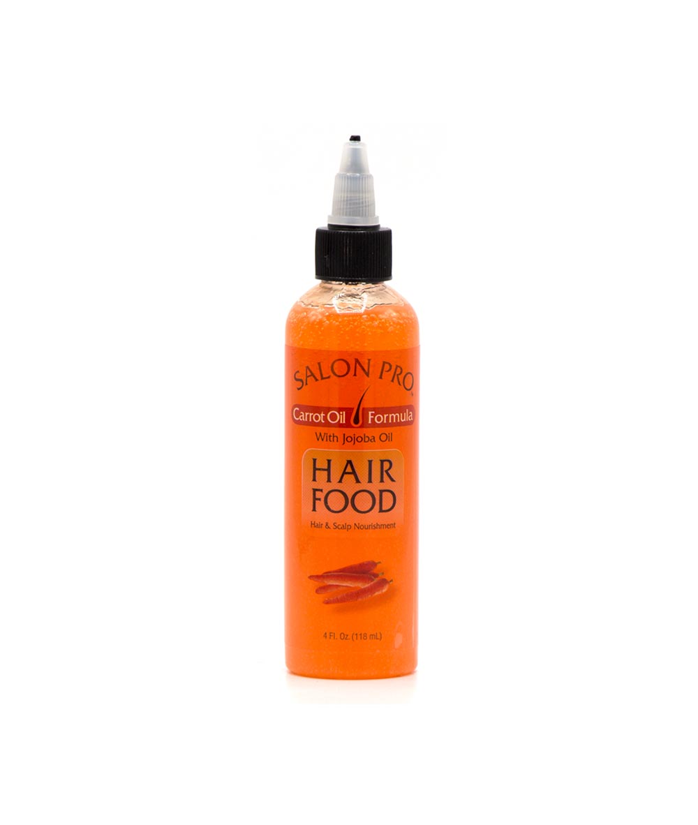 Salon Pro Hair Food Hair & Scalp Nourishment Carrot Oil Formula 4Oz, HAIR CARE - Cloré Beauty