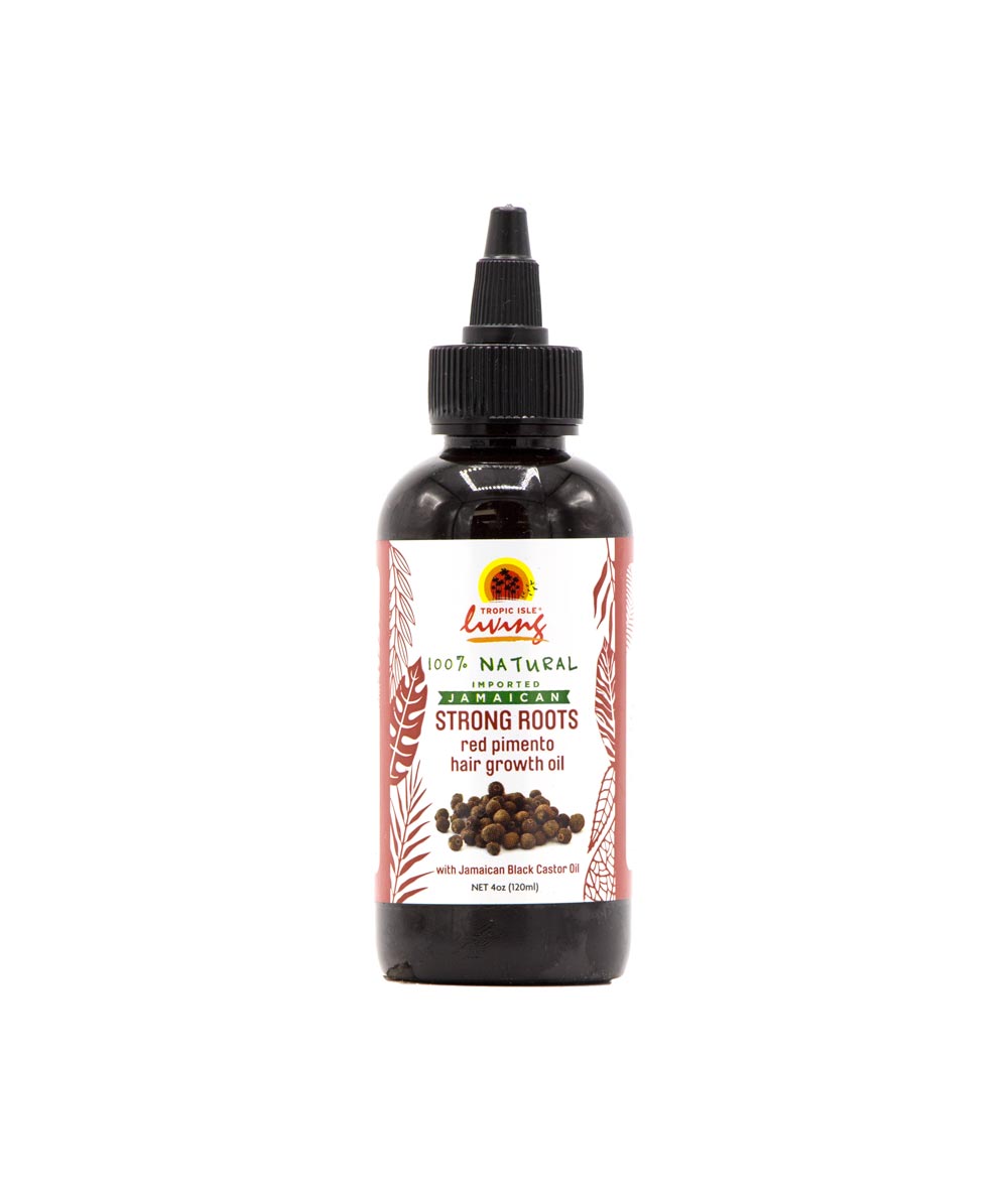 Tropic Isle Living Jamaican Strong Roots Red Pimento Hair Growth Oil