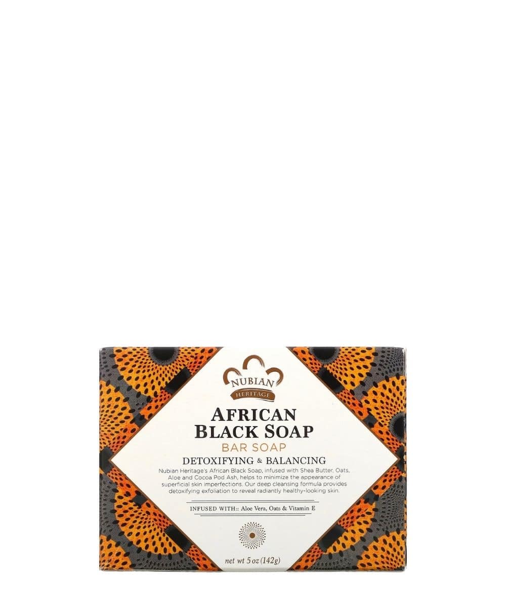 Nubian African Black Soap 5Oz, SKIN CARE - Cloré Beauty