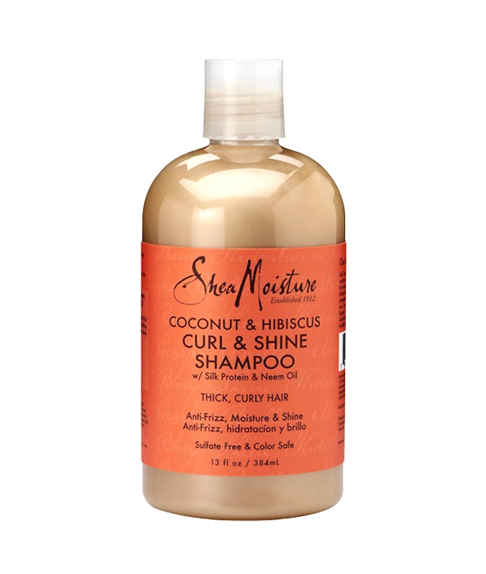 SheaMoisture Coconut & Hibiscus Curl & Shine Shampoo 13oz