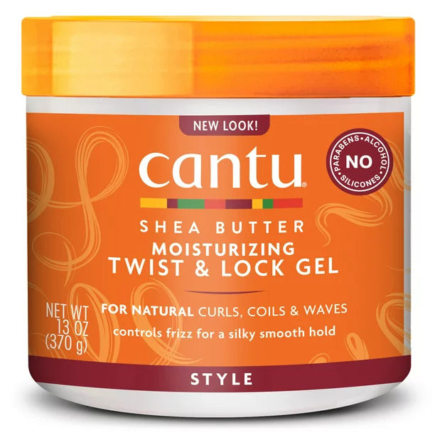 Cantu Shea Butter Natural Hair Moisturizing Twist&Lock Gel 13OZ