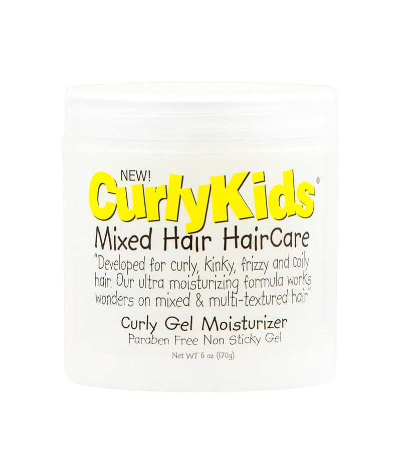 Curlykids Mixed Hair Haircare Curly Gel Moisturizer 6Oz